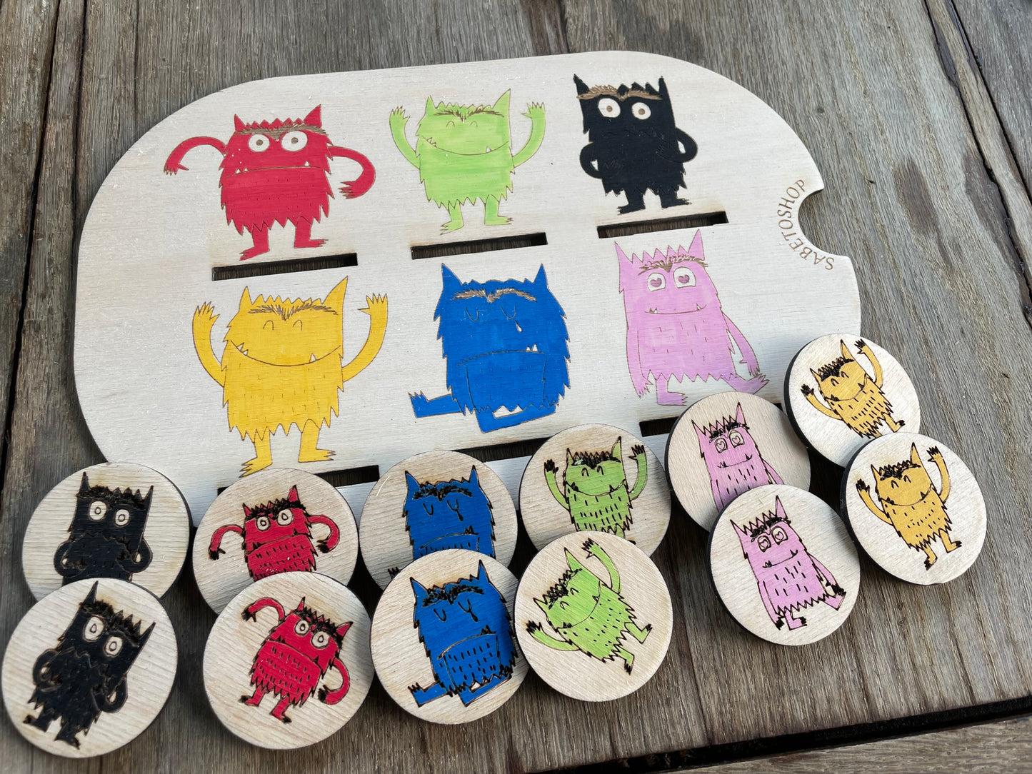 Insert les monstres émotions