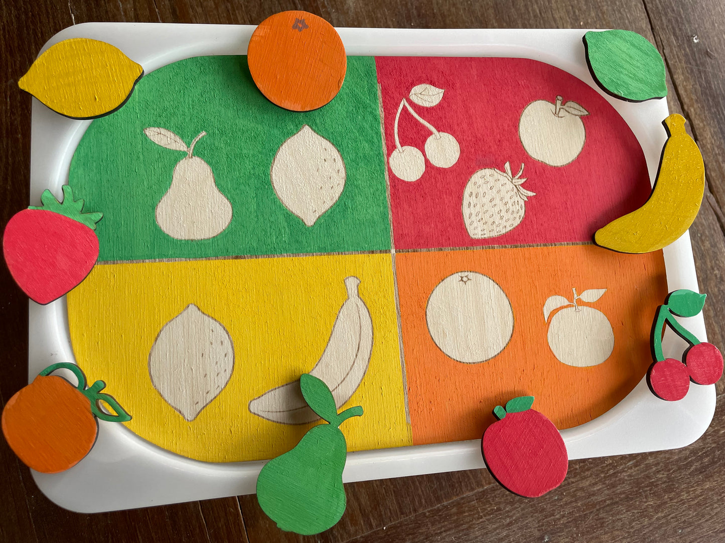 Plaque d’activité Trofast les fruits /agrumes