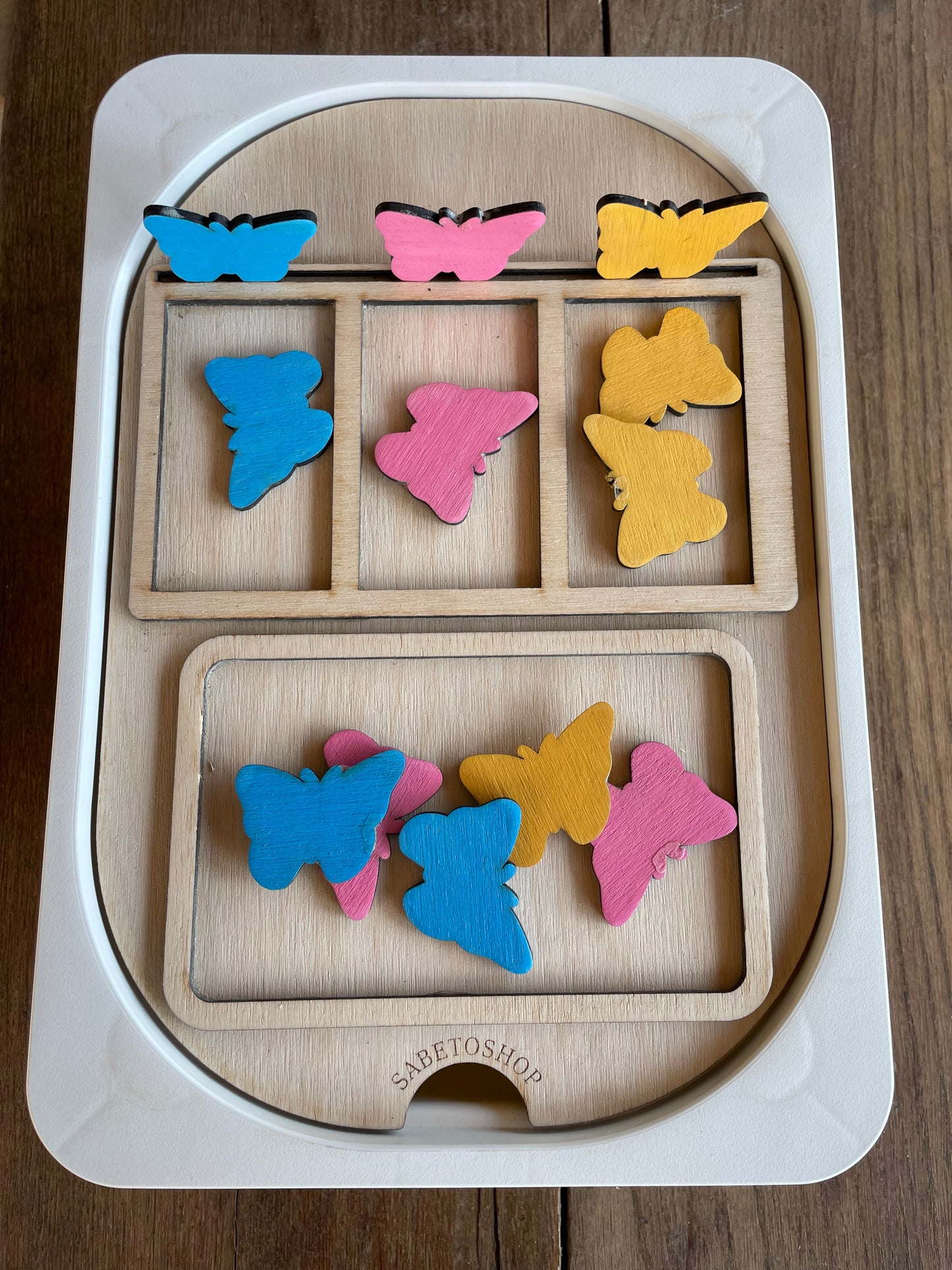 Plaque Trofast de tri