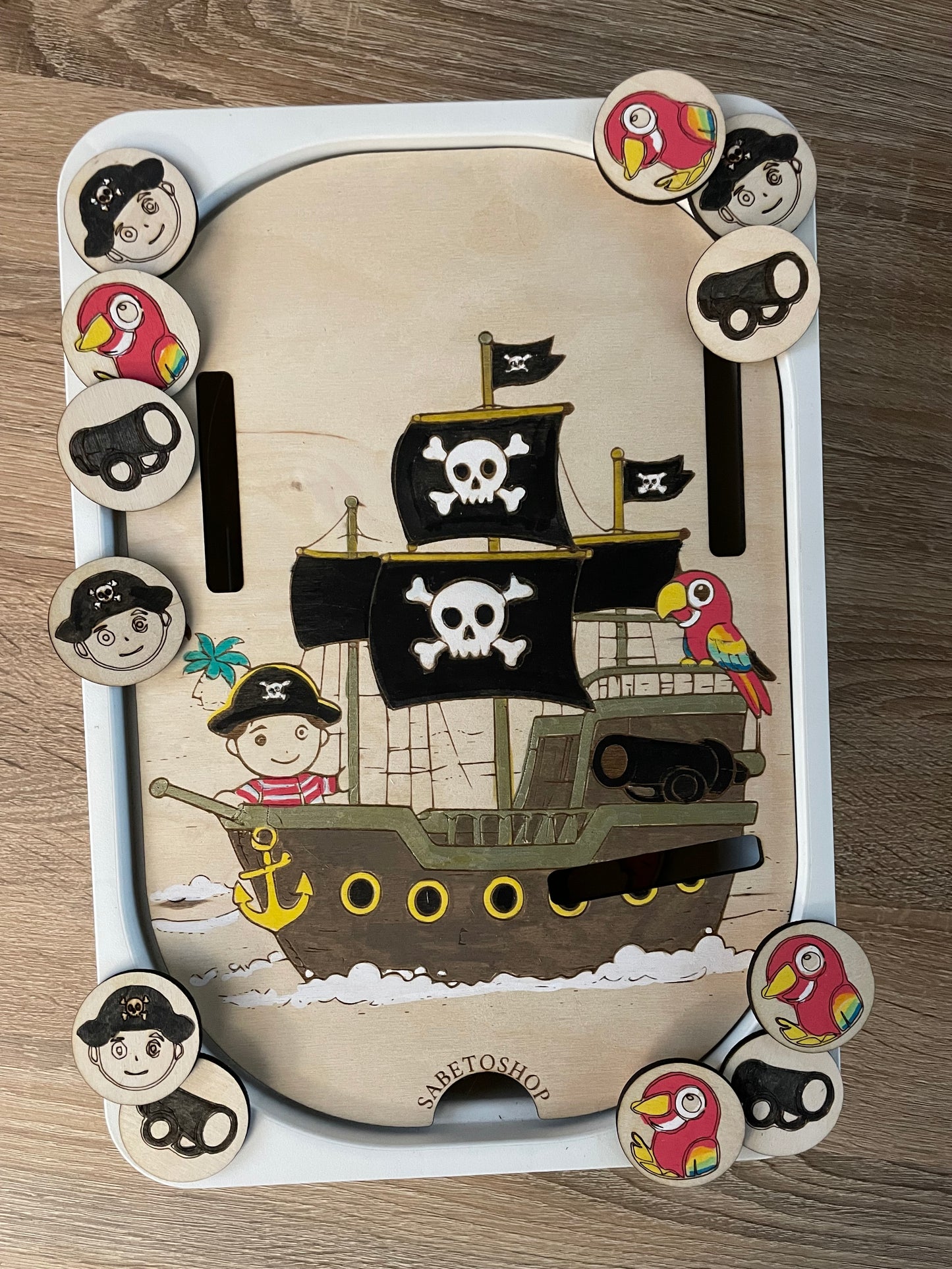 Insert le bateau de pirates ☠️