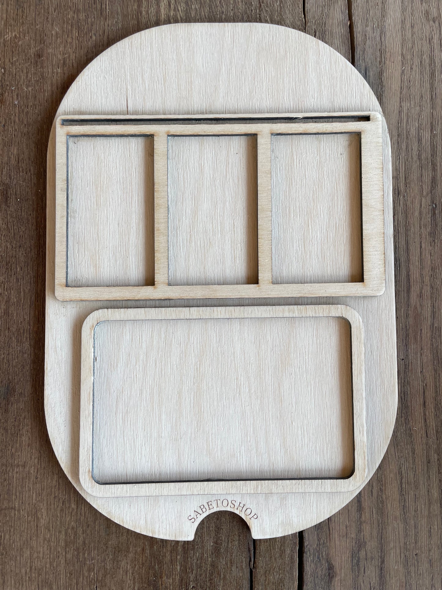 Plaque Trofast de tri