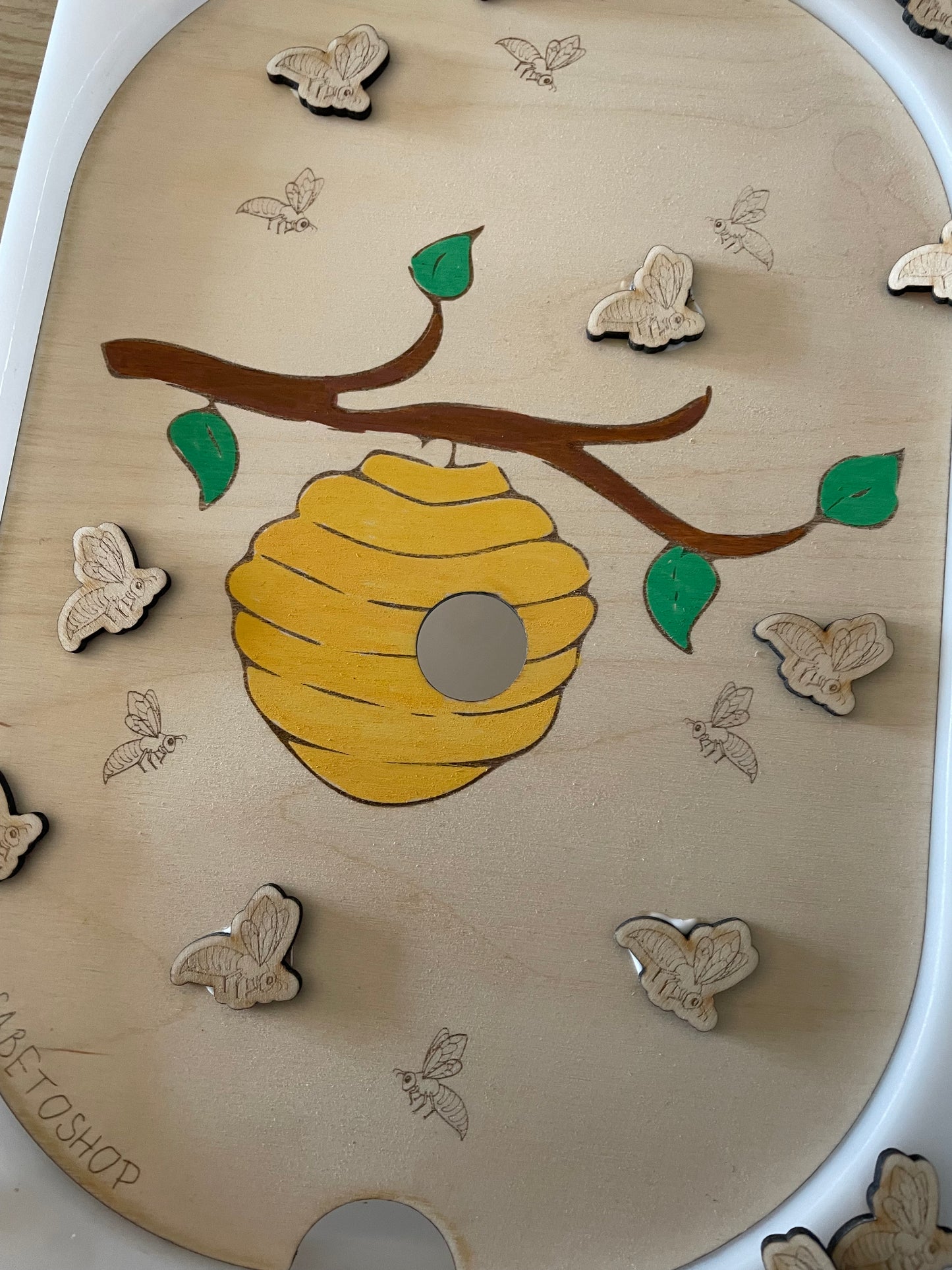 Plaque d’activité la ruche et les abeilles 🐝