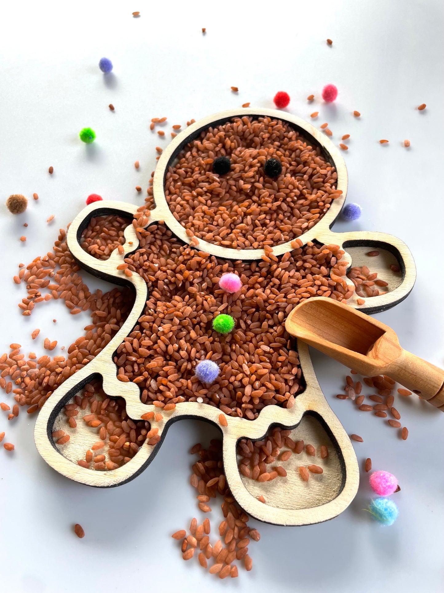 Plateau sensoriel Pain d’épices (Noël /Hiver)