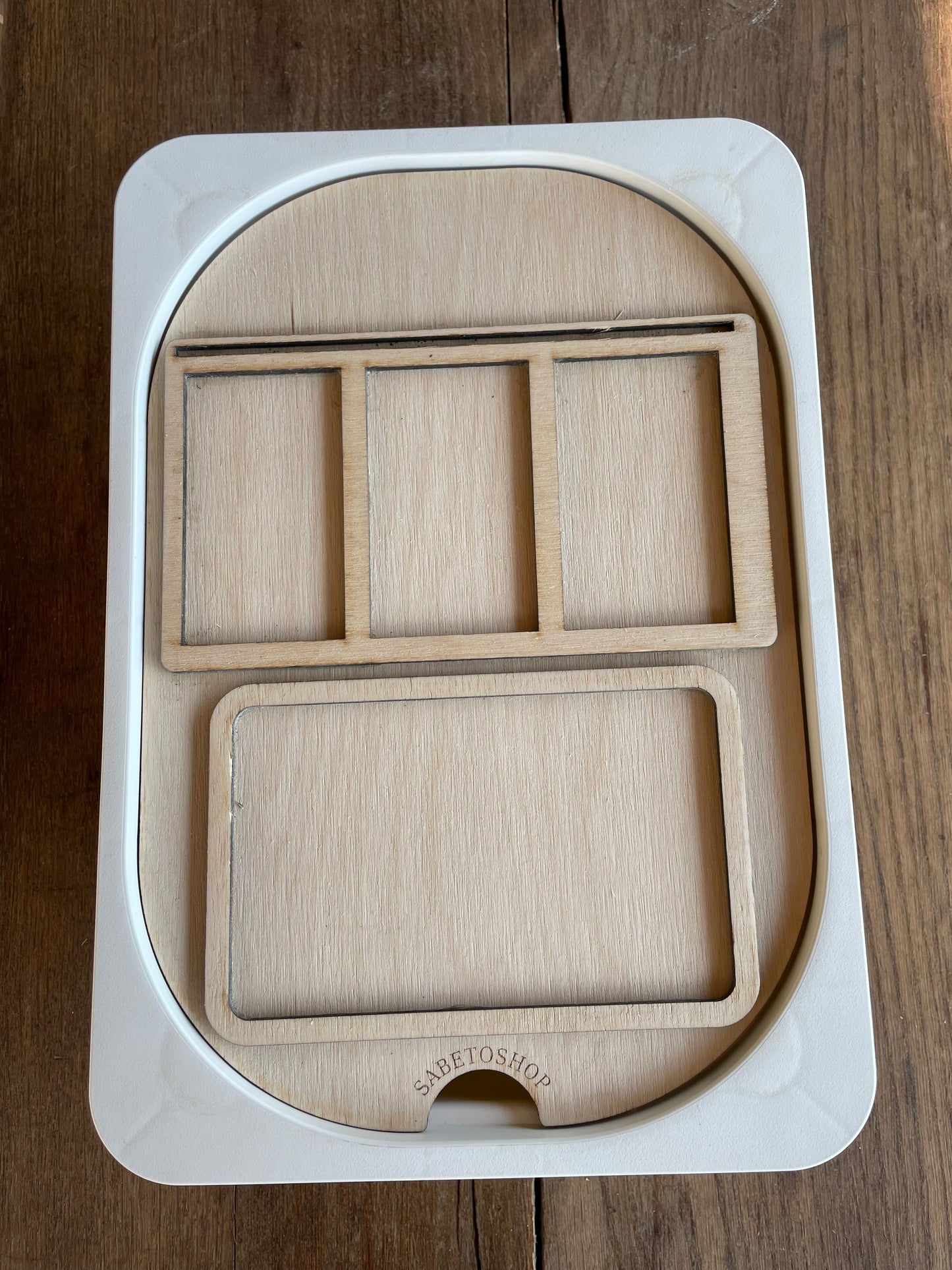 Plaque Trofast de tri