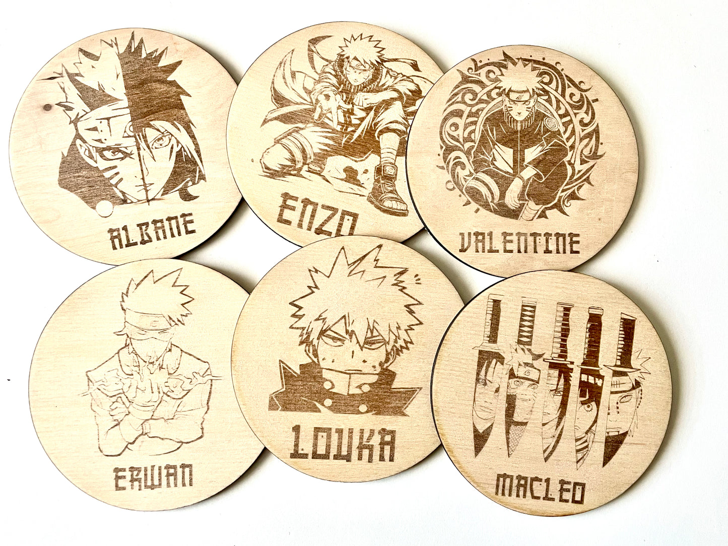 Sous verre Naruto
