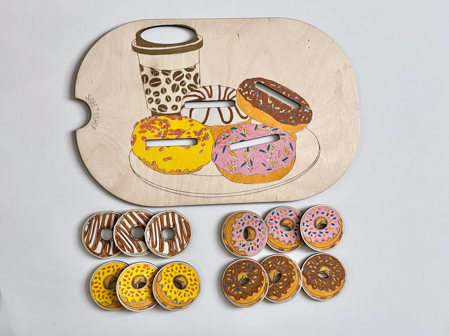 Plaque d’insert trofast Donuts
