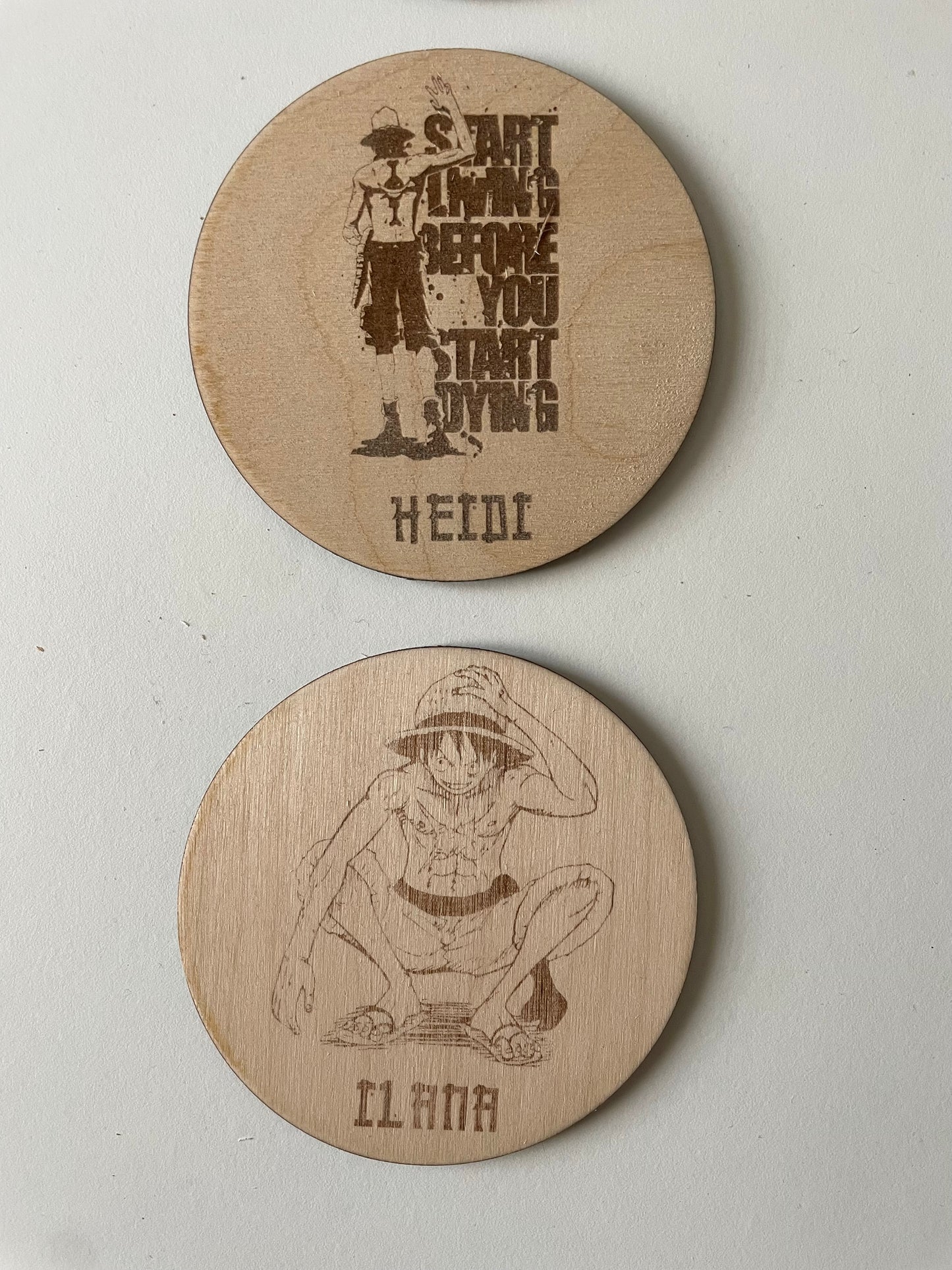 Lot de 29 sous verres ONE PIECE