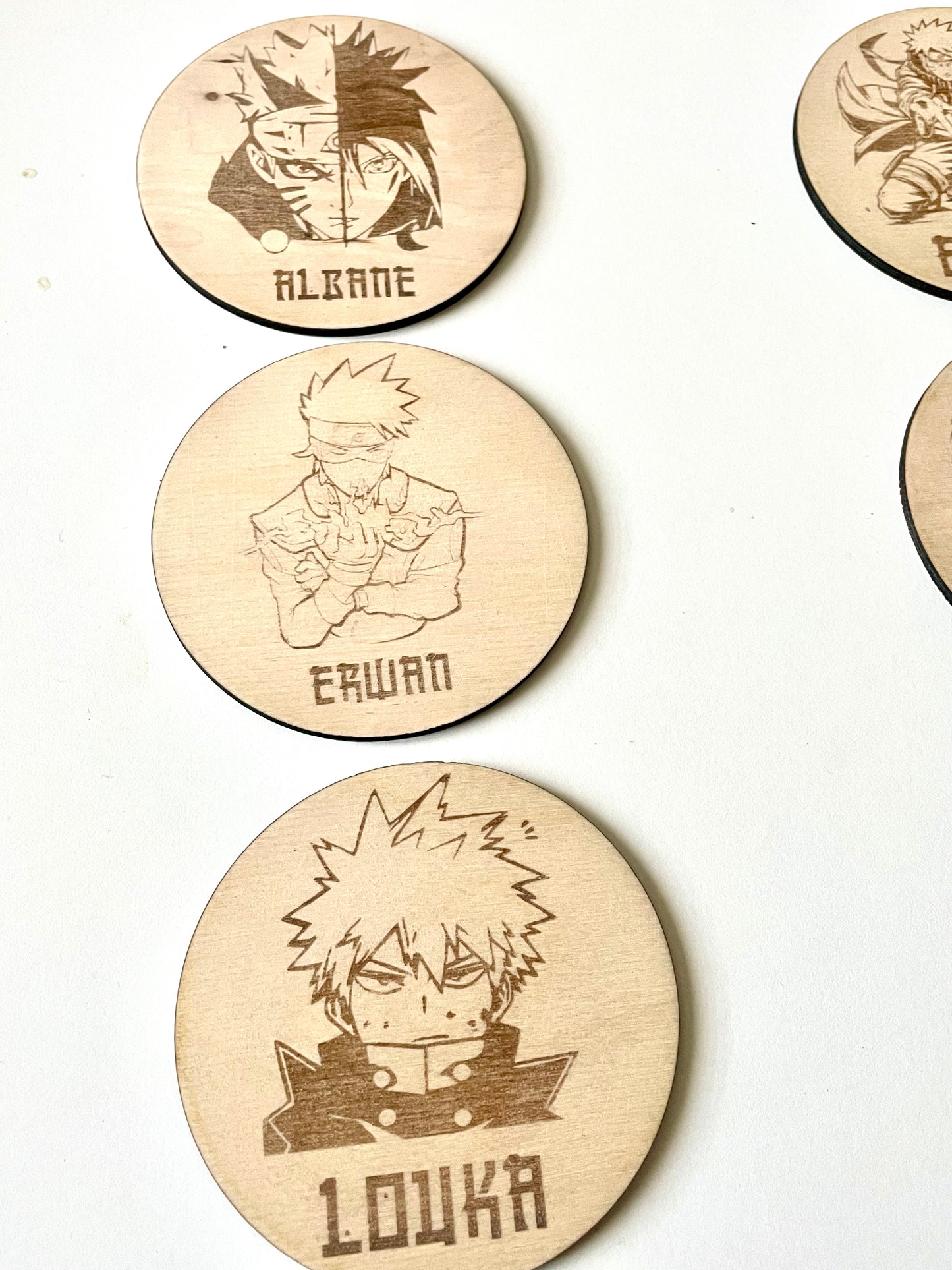 Sous verre Naruto