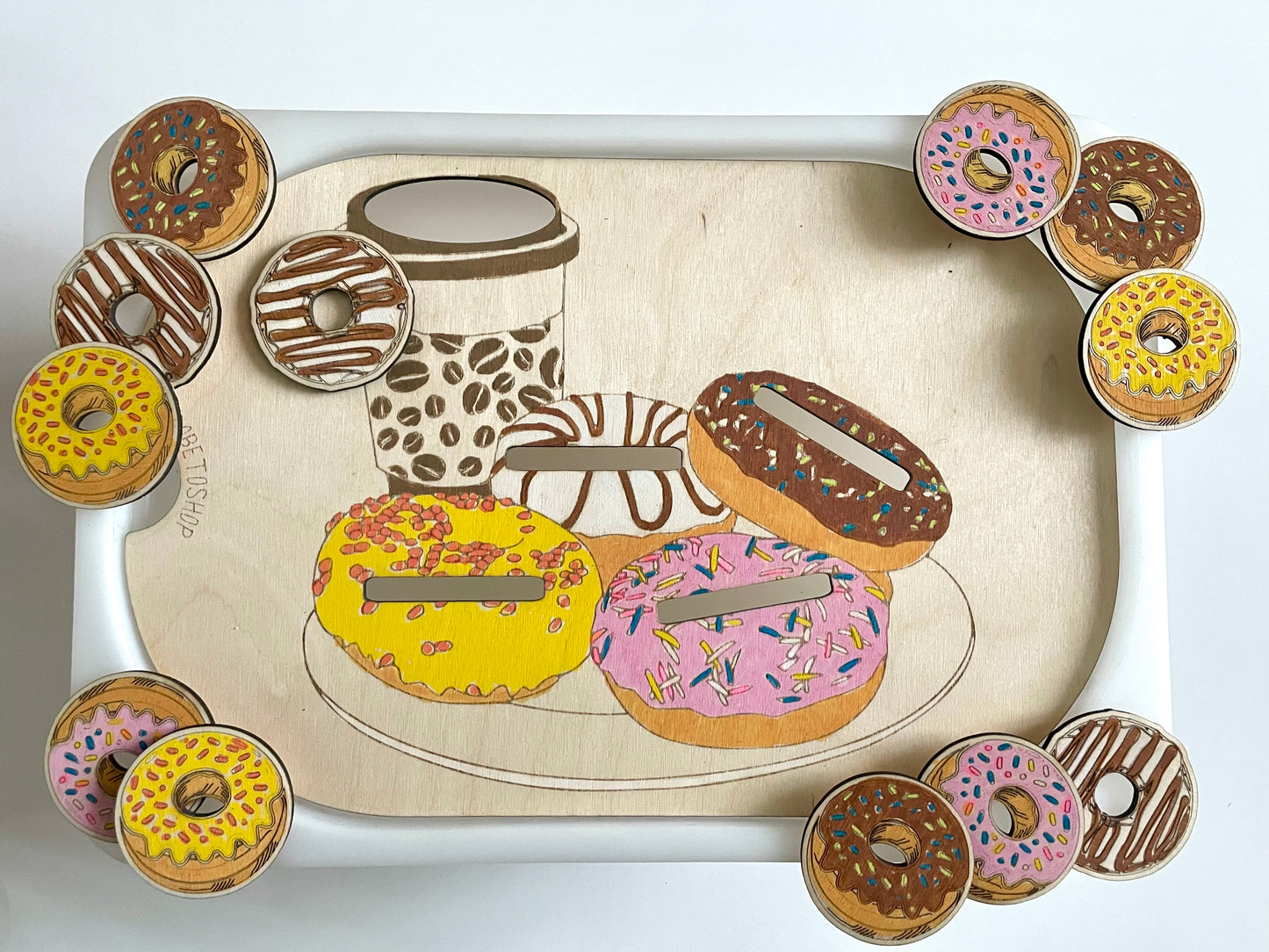 Plaque d’insert trofast Donuts