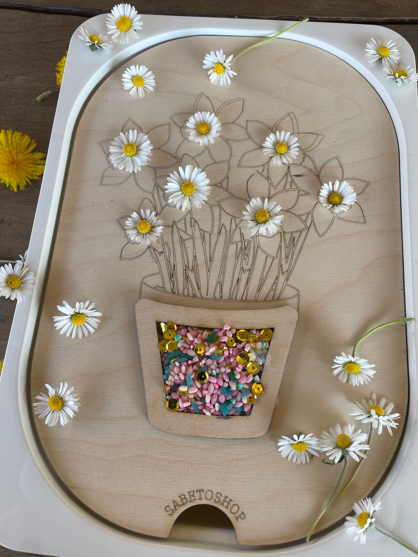 Plaque d’activité Trofast pot de fleurs 🌷