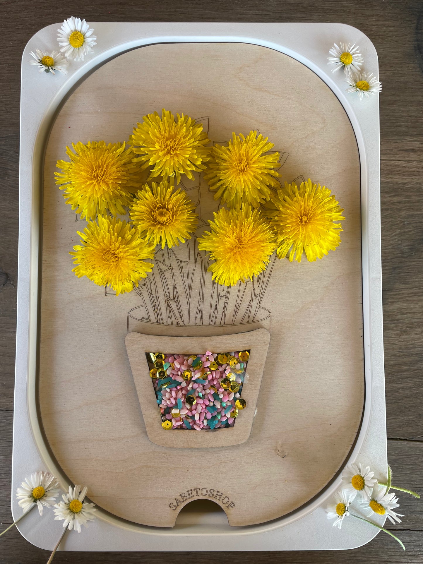 Plaque d’activité Trofast pot de fleurs 🌷