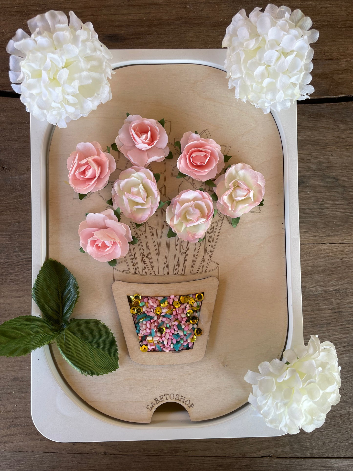 Plaque d’activité Trofast pot de fleurs 🌷