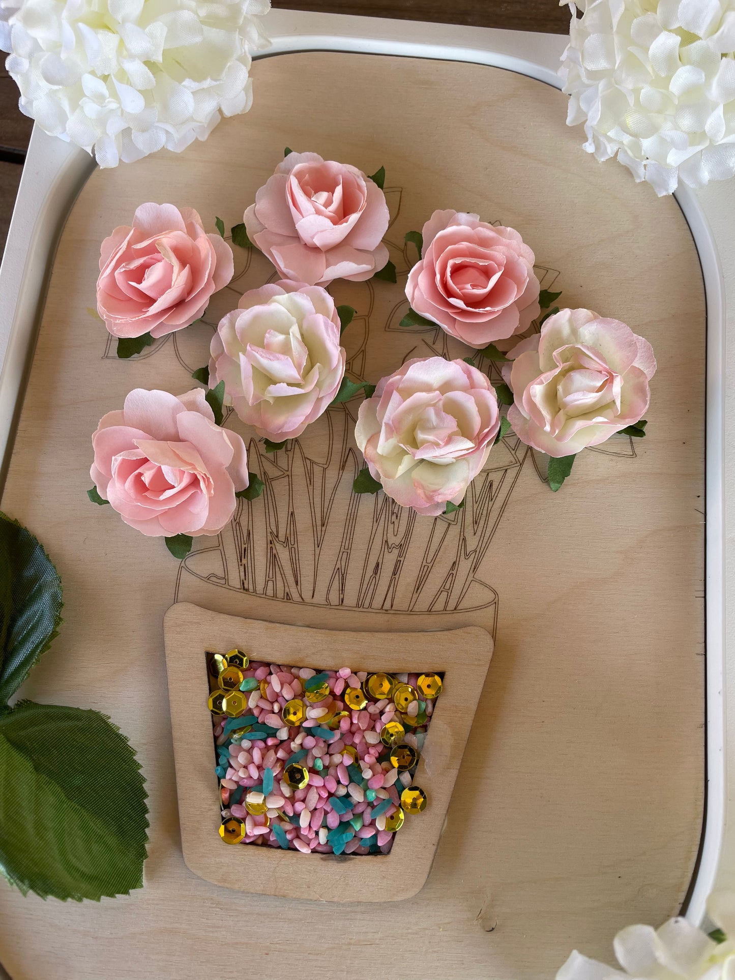 Plaque d’activité Trofast pot de fleurs 🌷