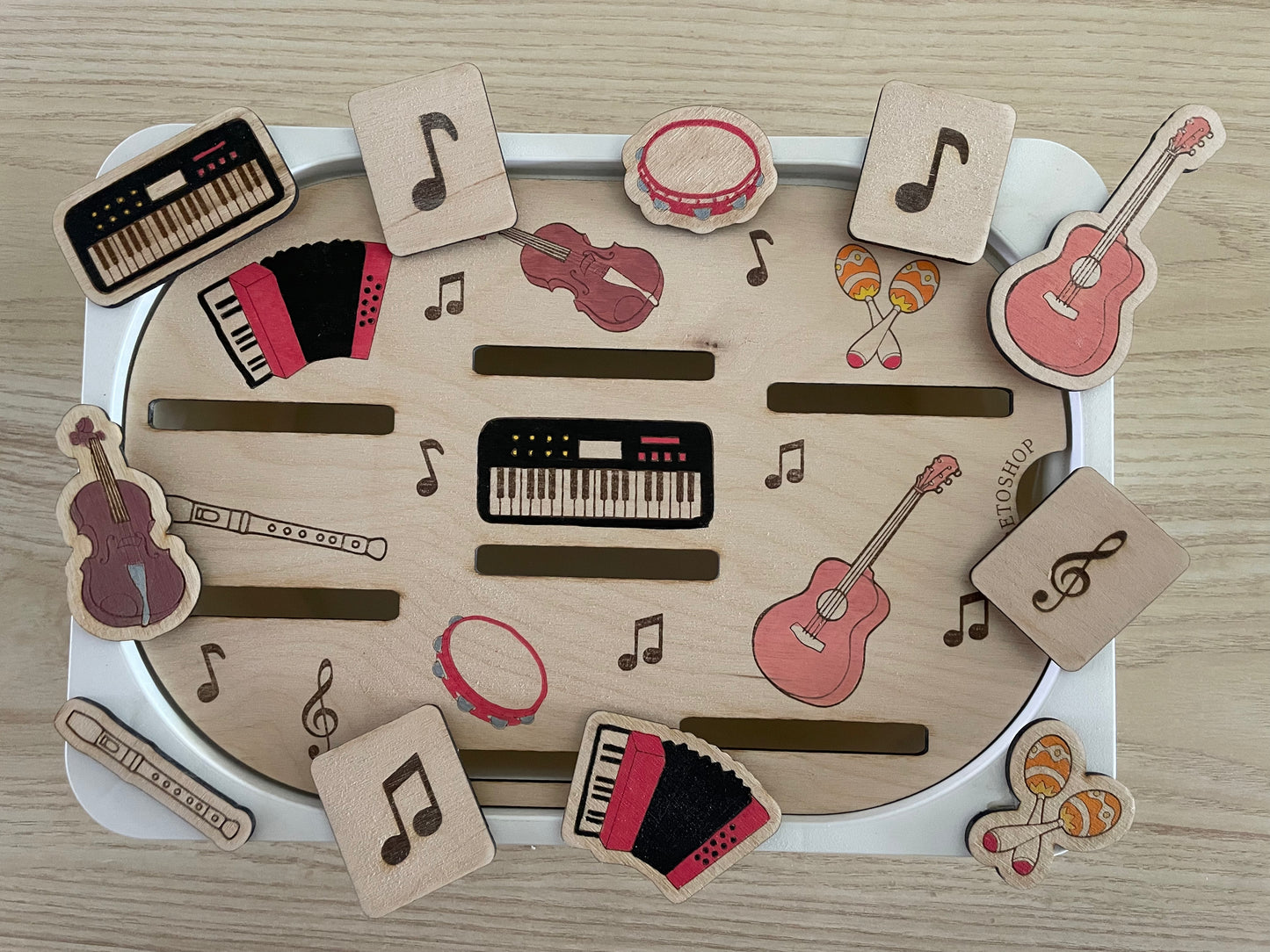 Insert les instruments de musique 🎵