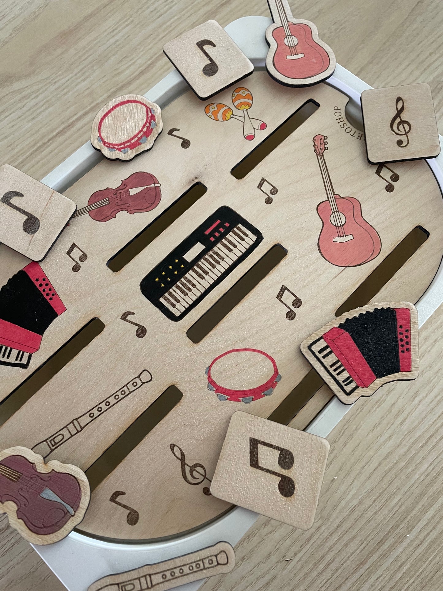 Insert les instruments de musique 🎵