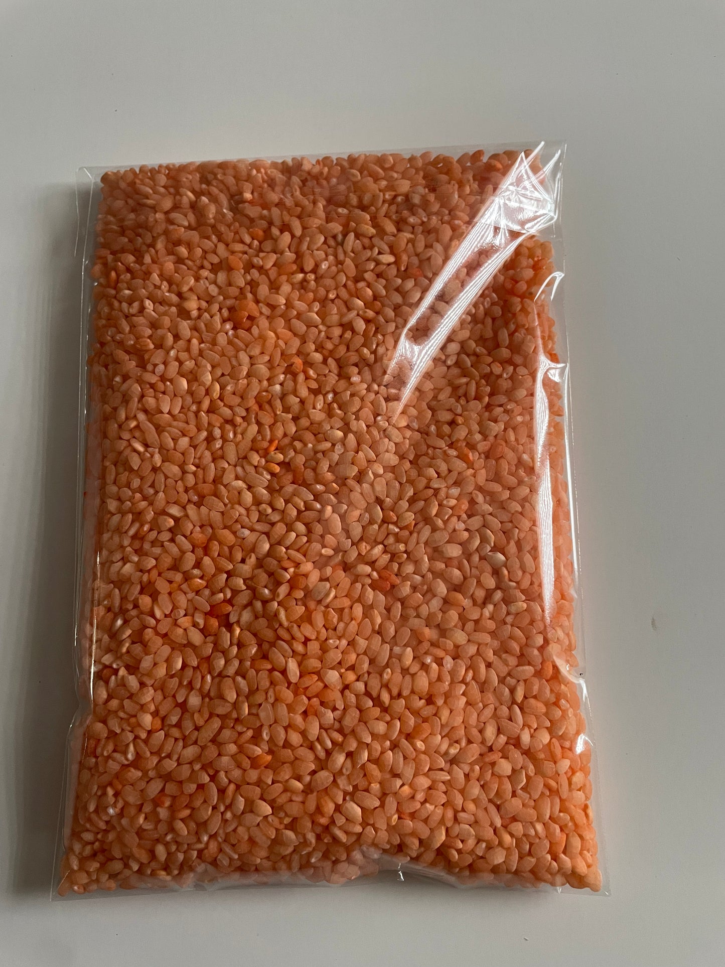 Riz coloré orange