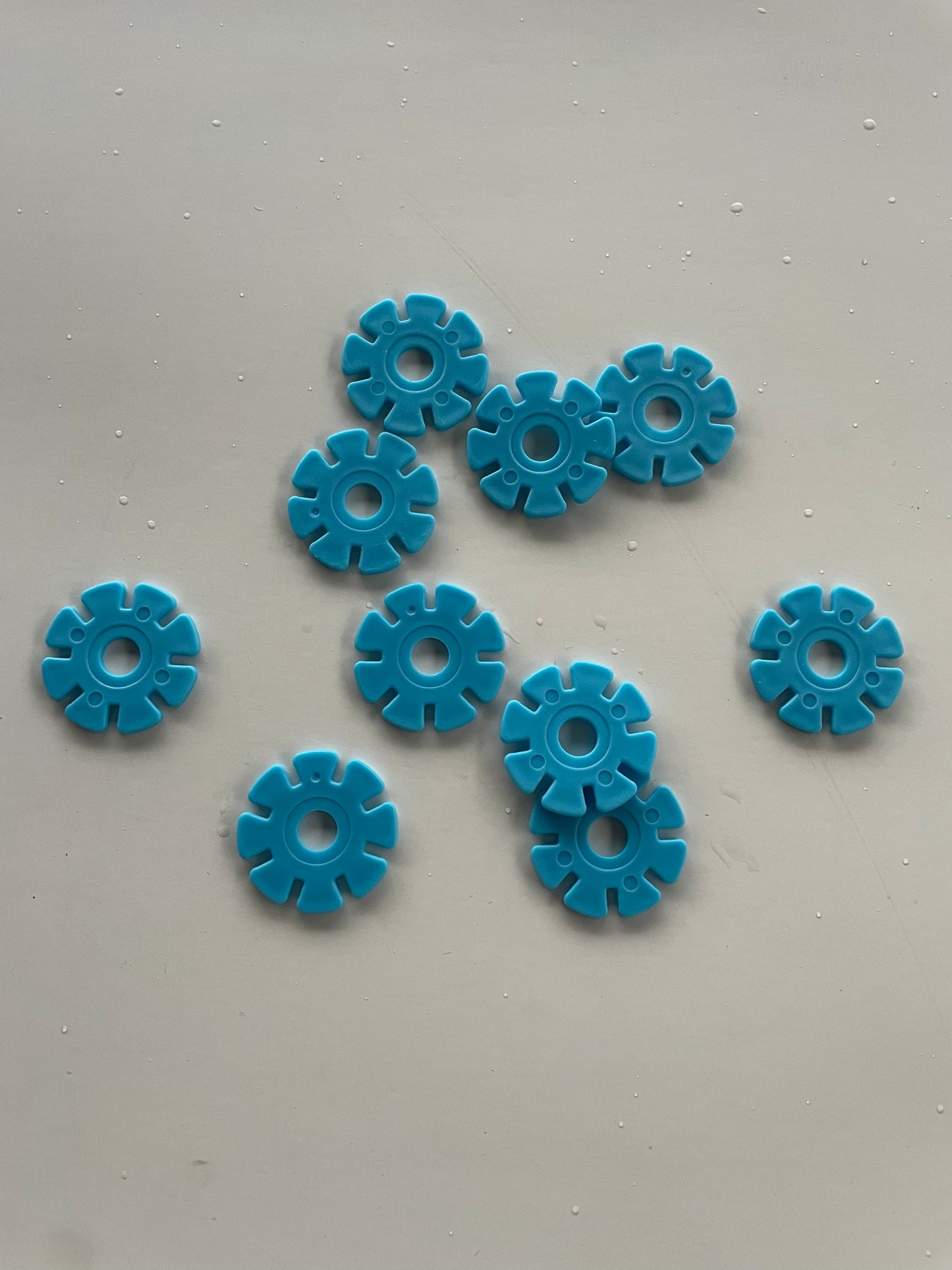 Lot de 10 inserts bleu