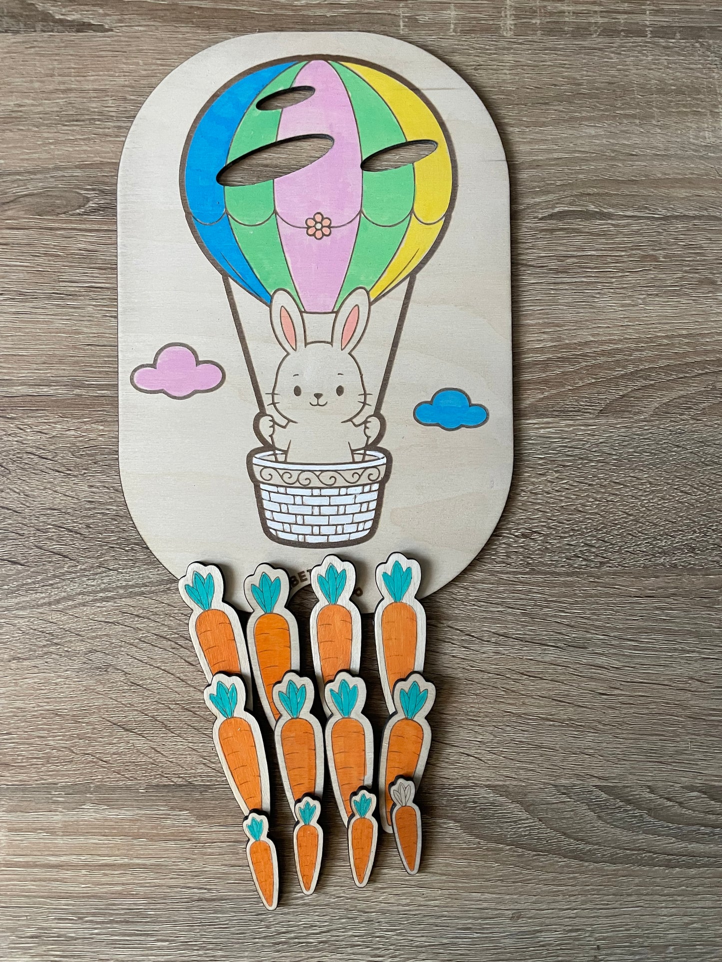 Lot de 4 inserts thème Pâques