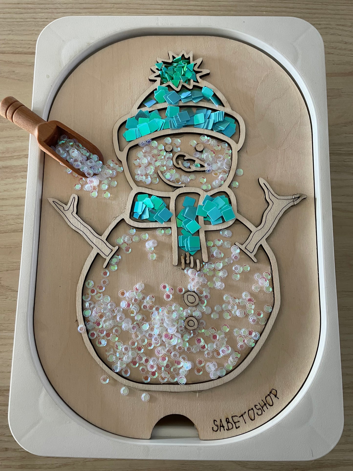 Insert bonhomme de neige ☃️