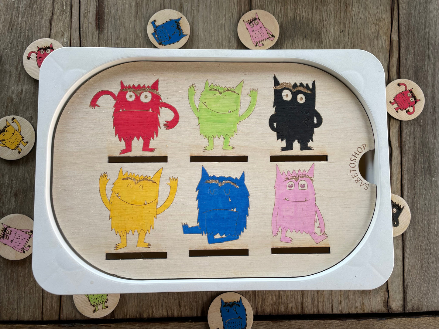 Insert les monstres émotions