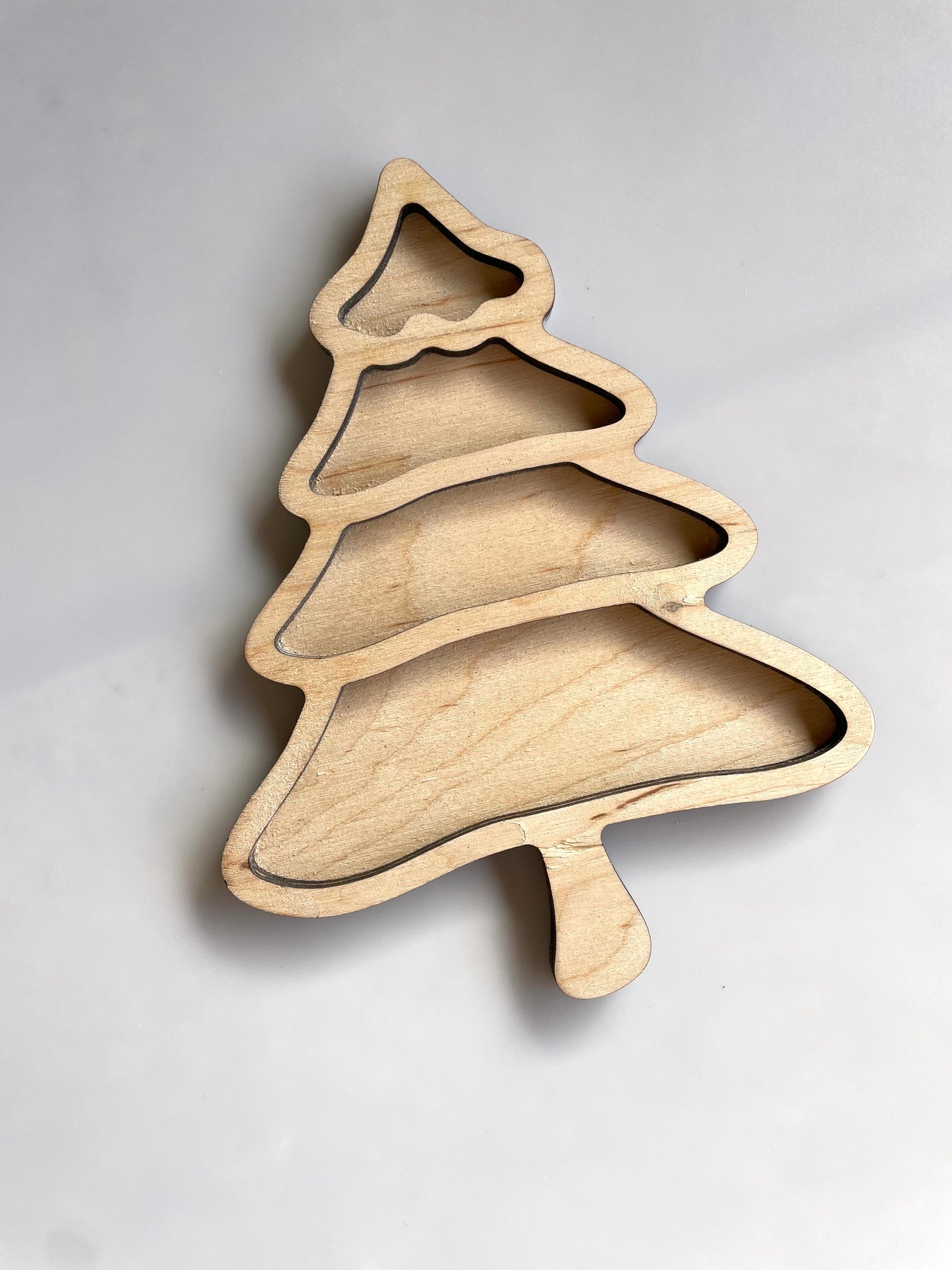 🌲 Plateau Sensoriel Sapin (Noël / Hiver)