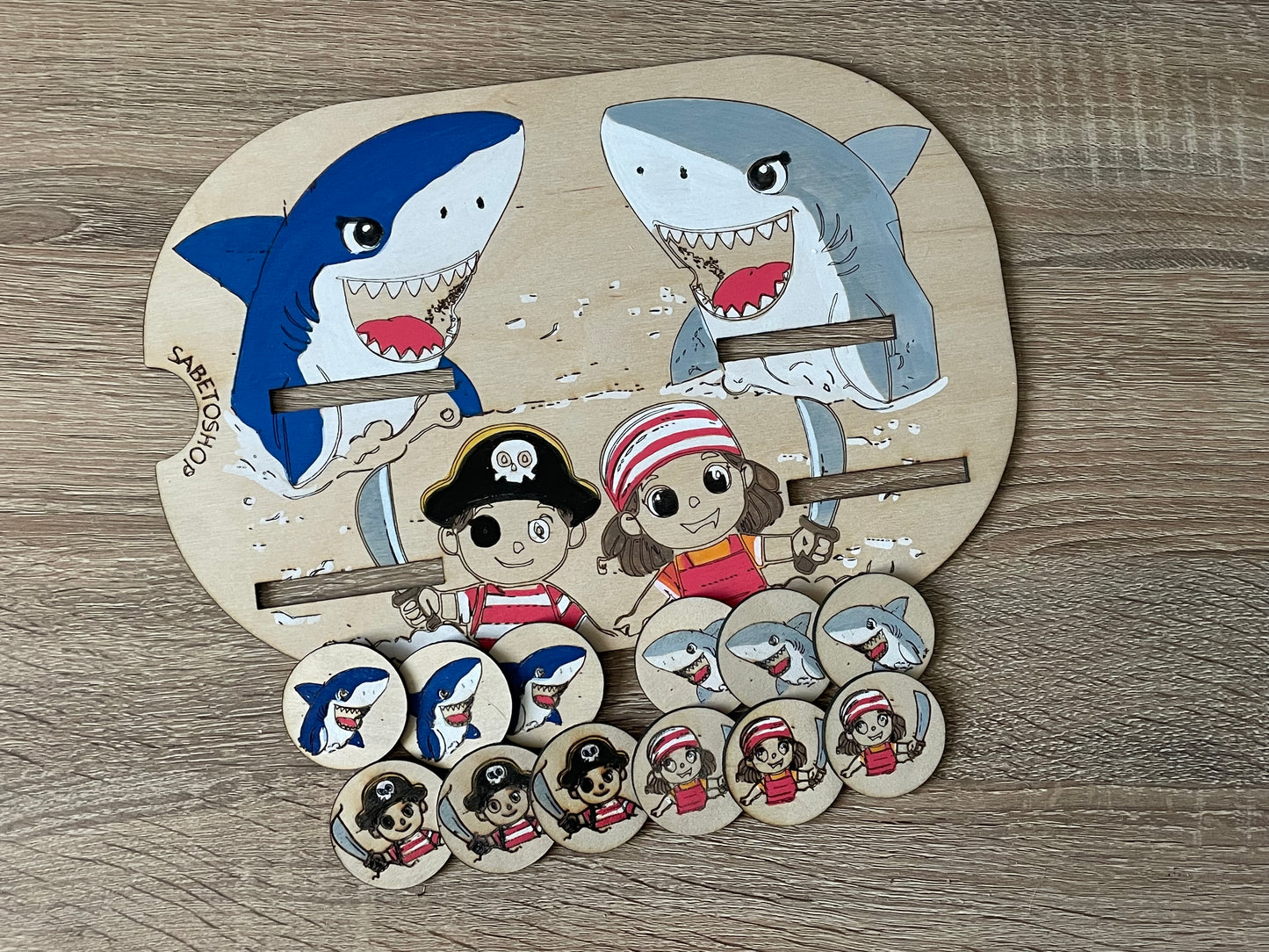 Insert duo de requin