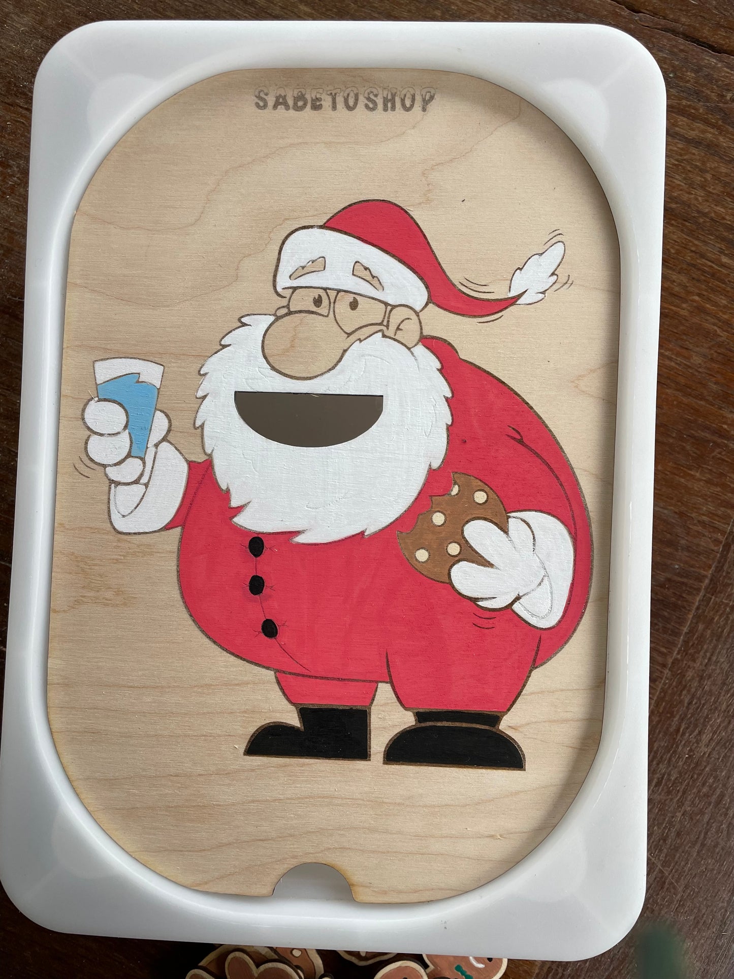 Insert le père noël gourmand