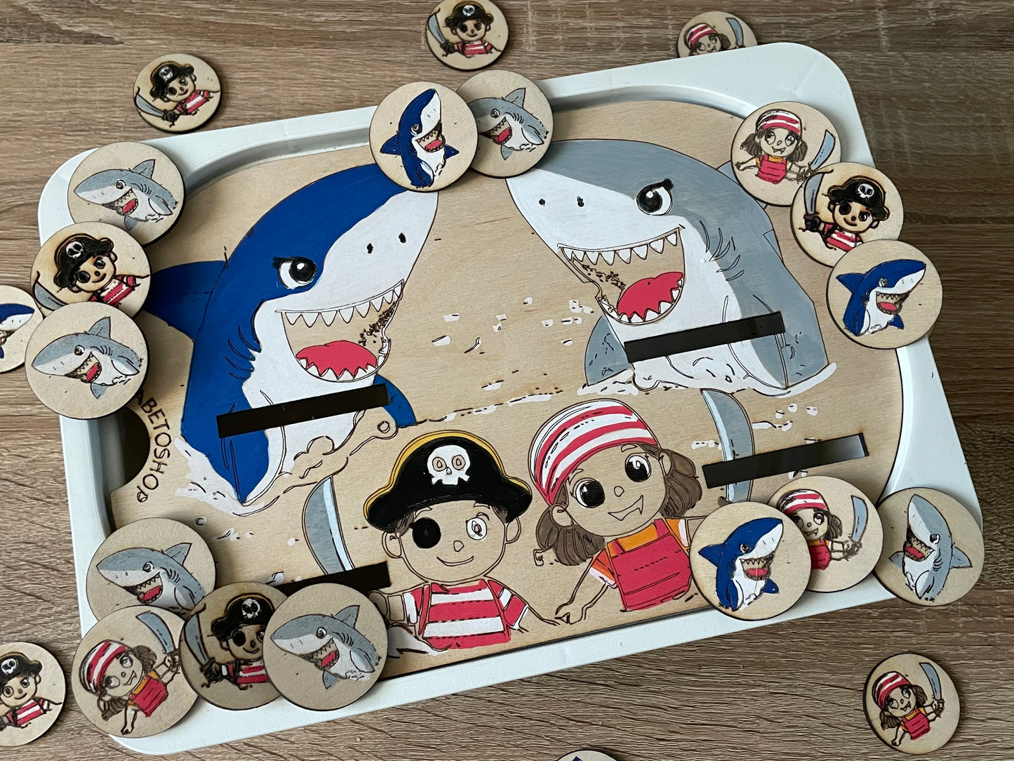 Insert duo de requin