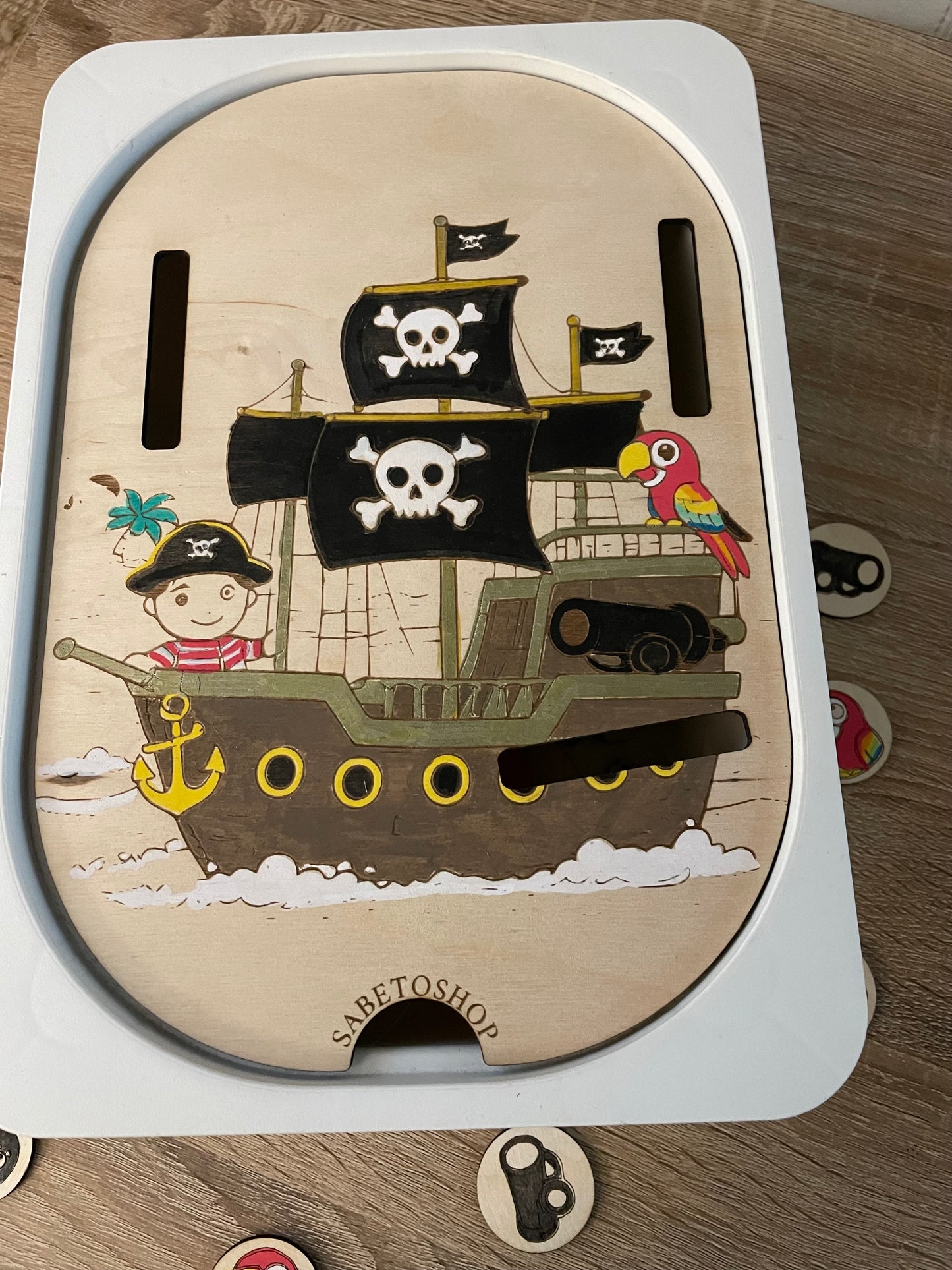 Insert le bateau de pirates ☠️