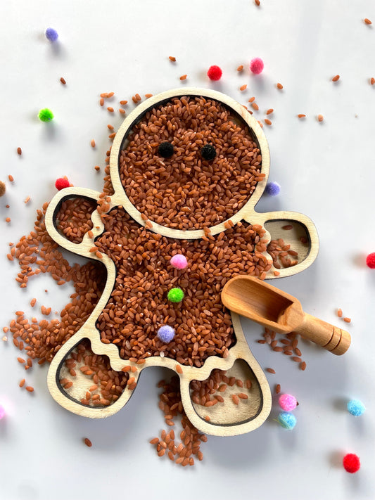 Plateau sensoriel Pain d’épices (Noël /Hiver)