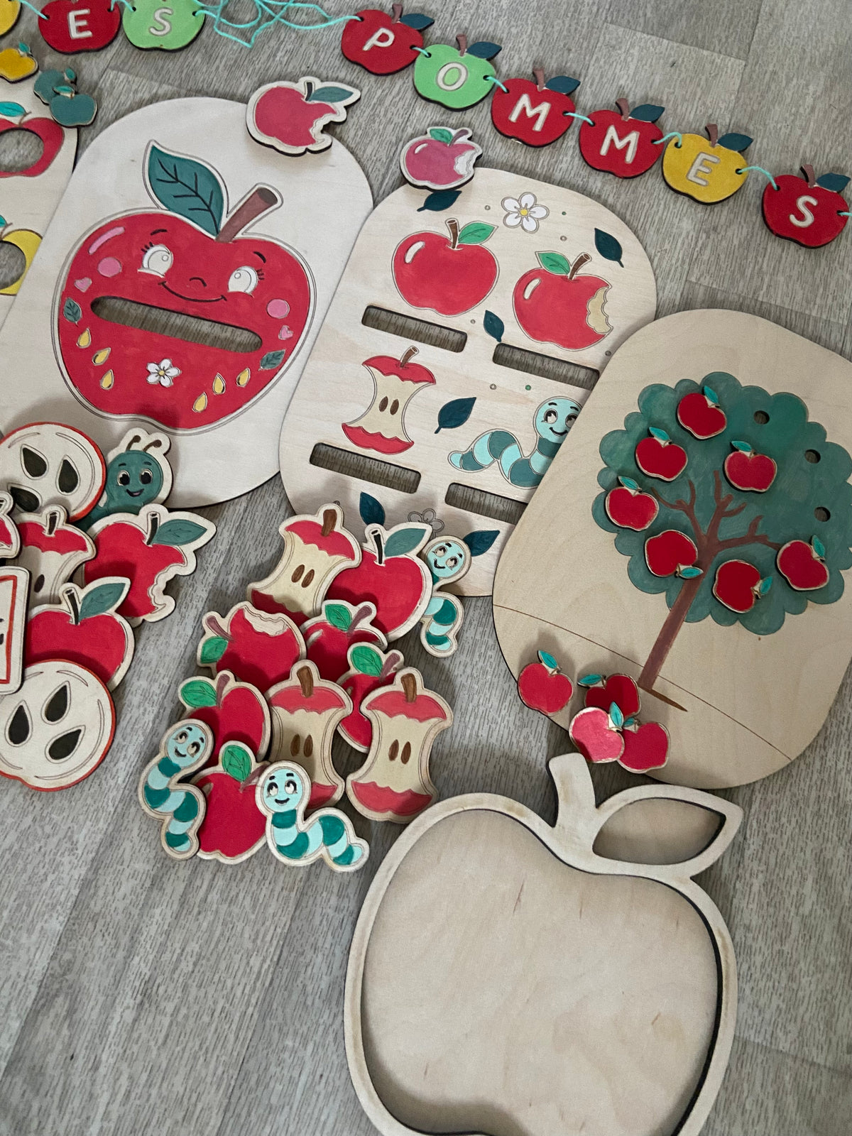 La collection complète des pommes 🍎