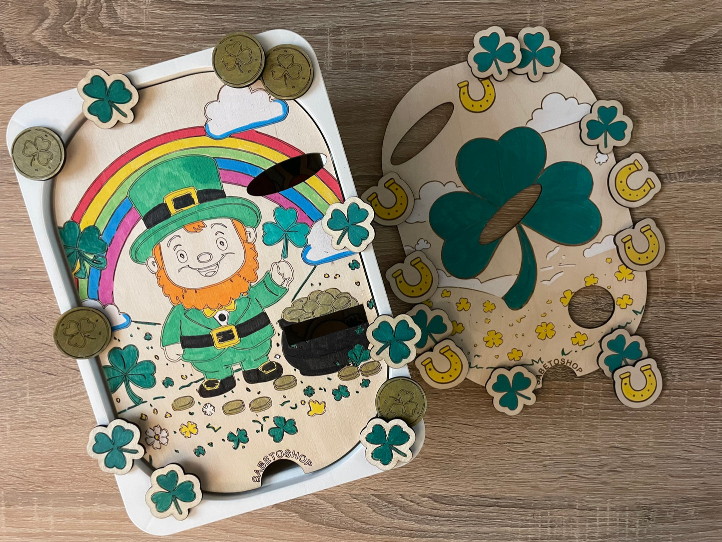 Lot d’inserts sur le thème de la Saint-Patrick