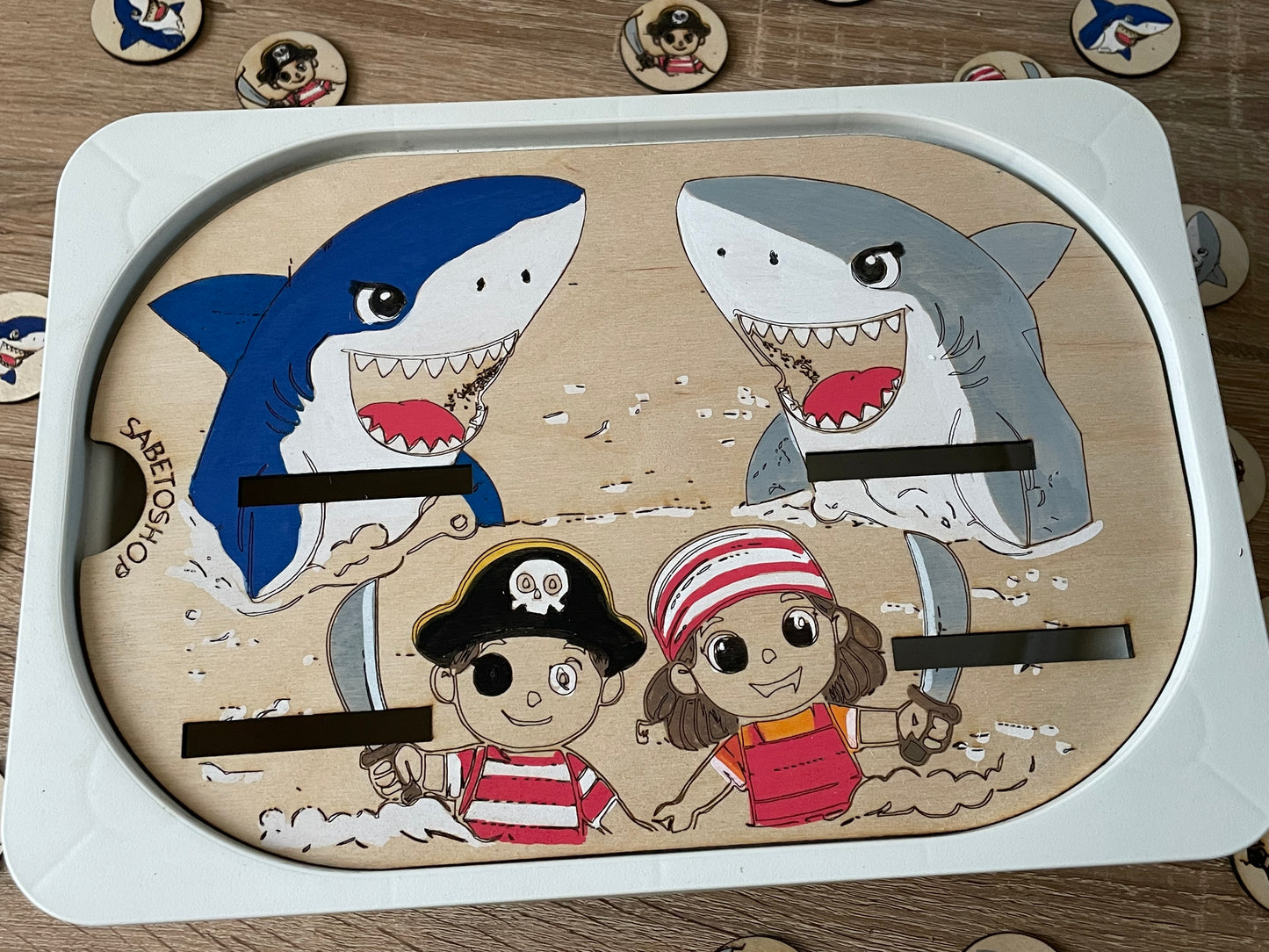 Insert duo de requin