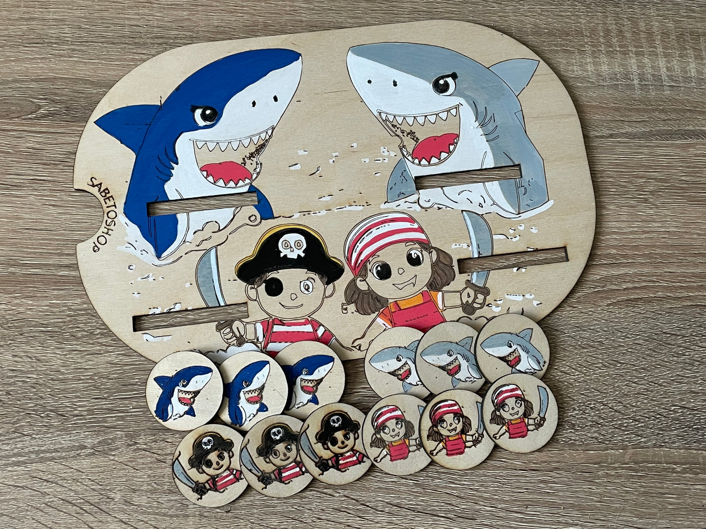 Insert duo de requin