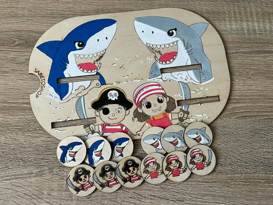 Insert duo de requin