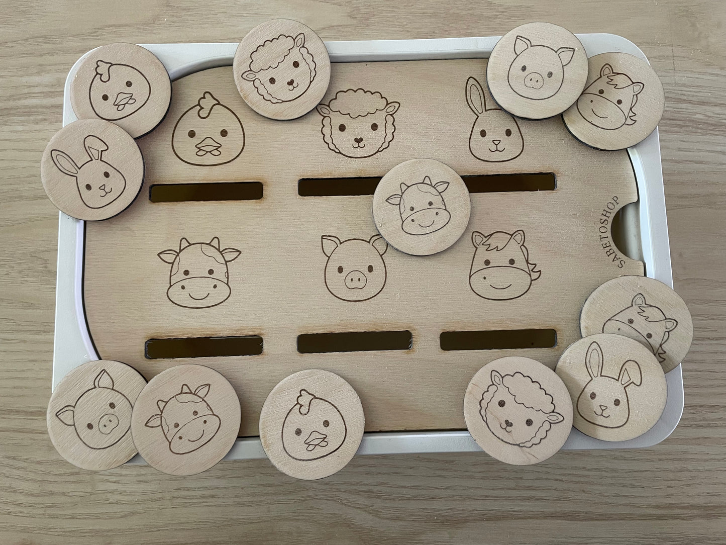 Insert association des animaux de la ferme