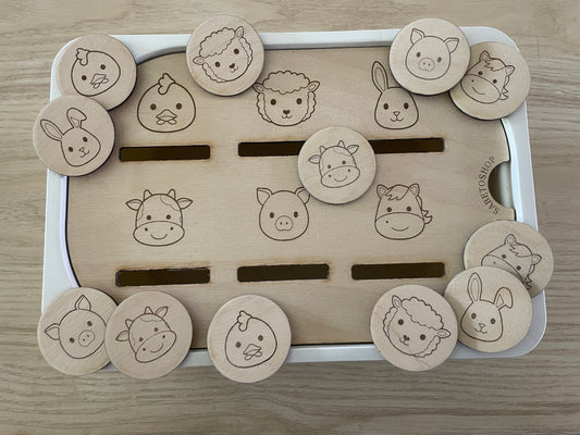 Insert association des animaux de la ferme