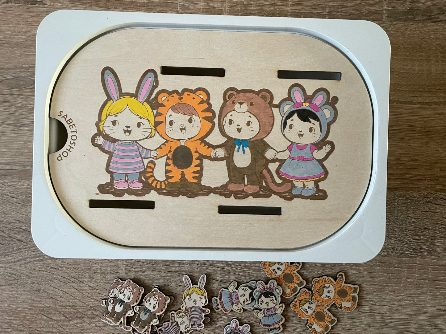 Insert les enfants déguisés