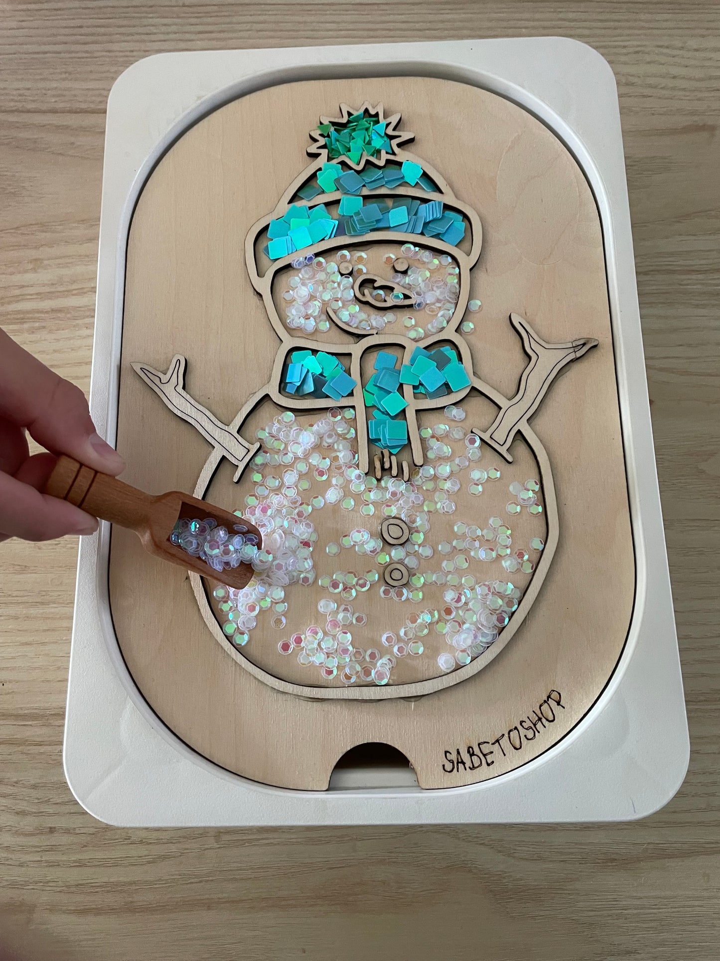 Insert bonhomme de neige ☃️