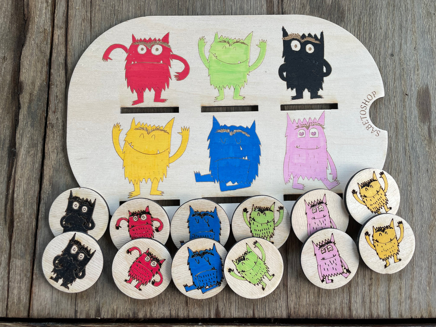 Insert les monstres émotions