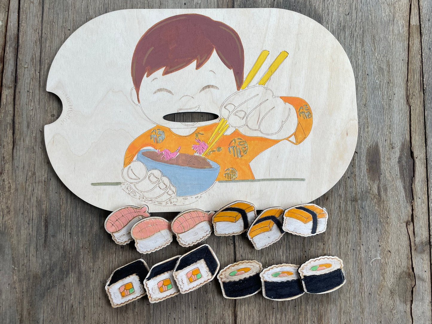 Insert “Dégustation de sushis”