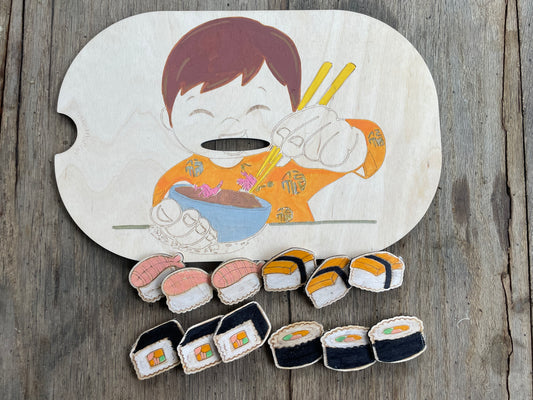 Insert “Dégustation de sushis”