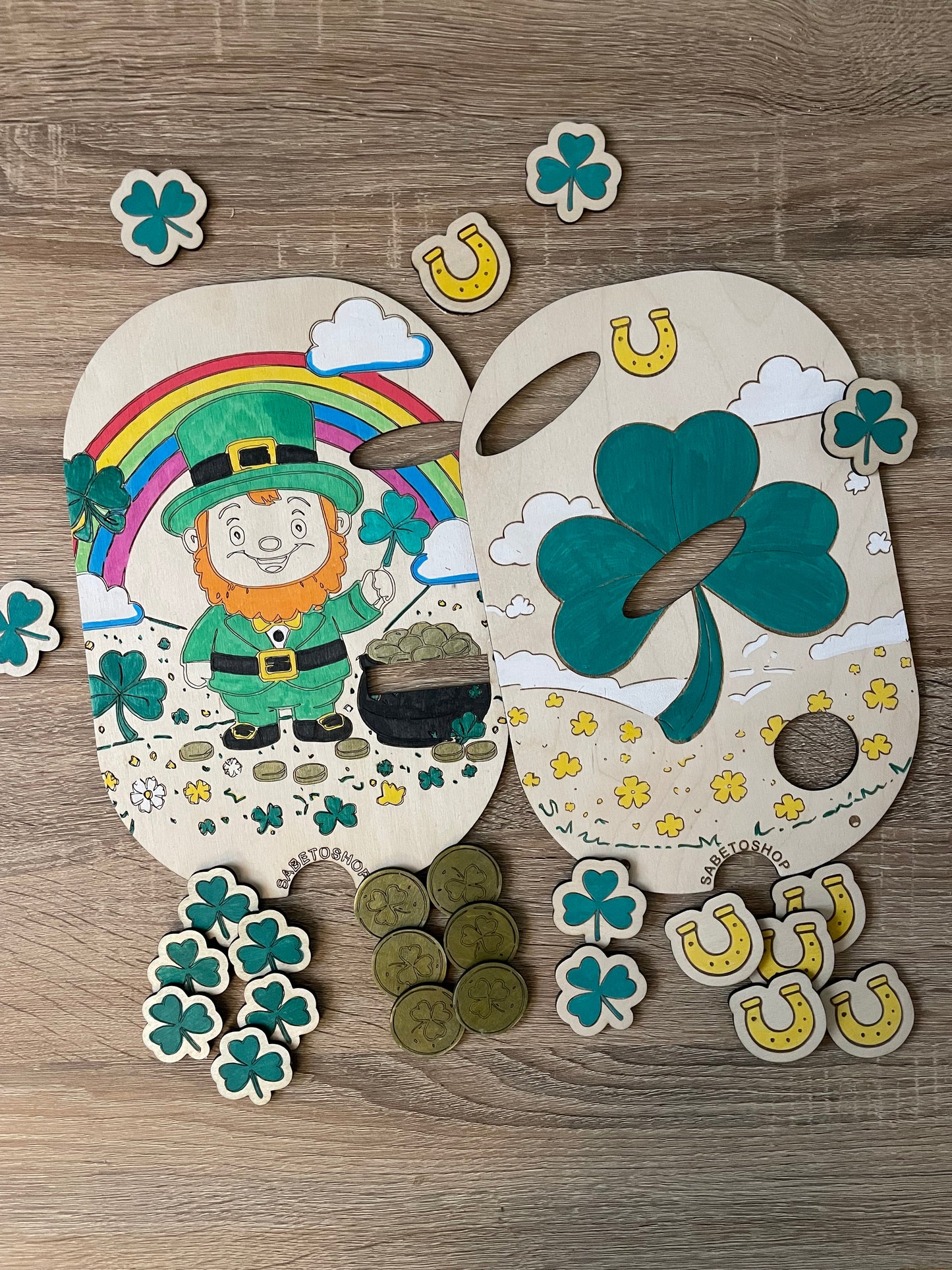 Lot d’inserts sur le thème de la Saint-Patrick