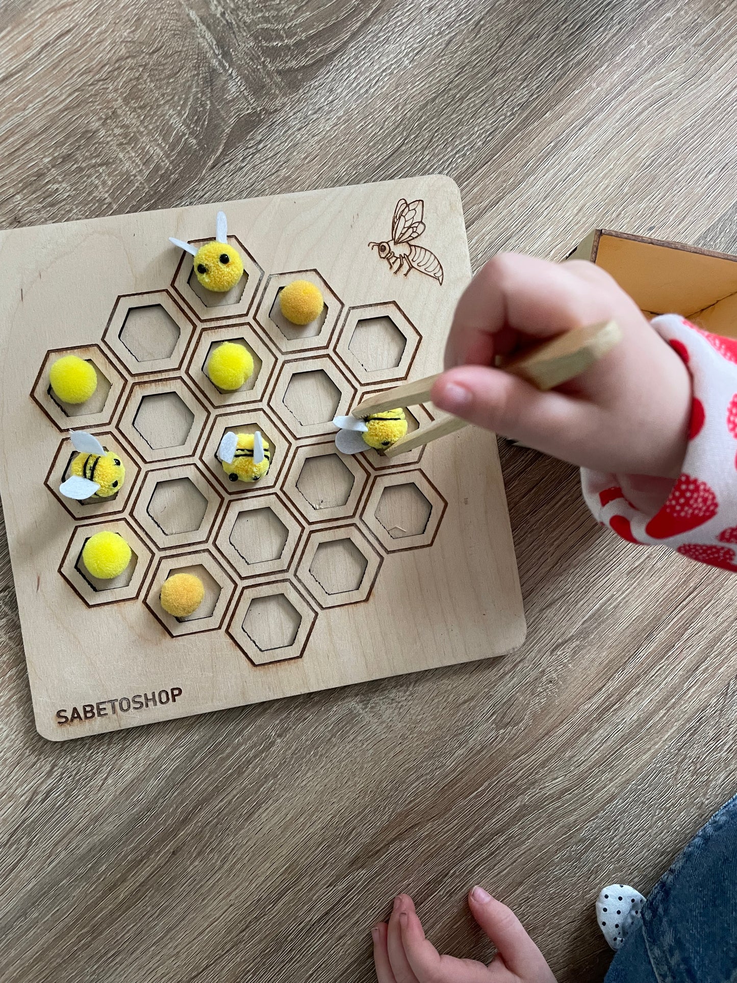 Plateau de tri nid d’abeilles 🐝