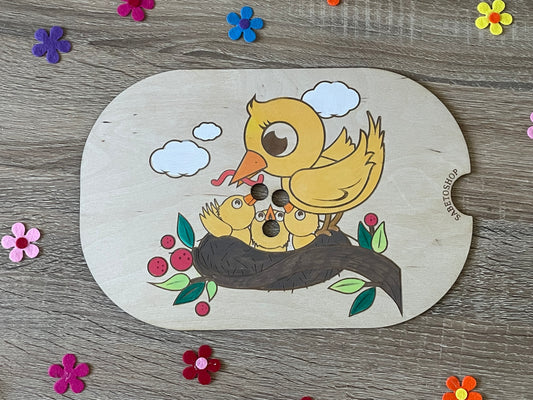 Insert nid d’oiseaux