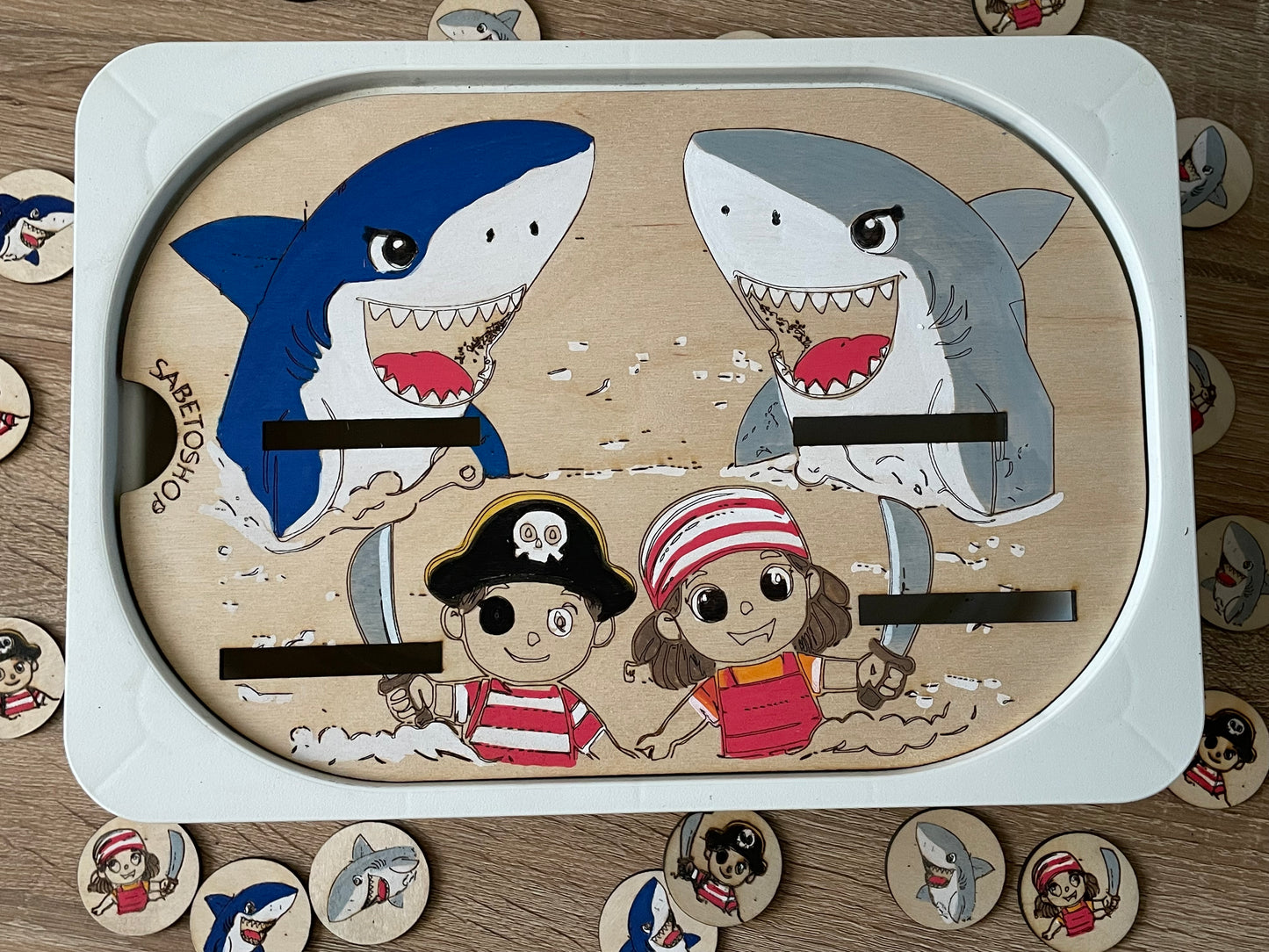Insert duo de requin