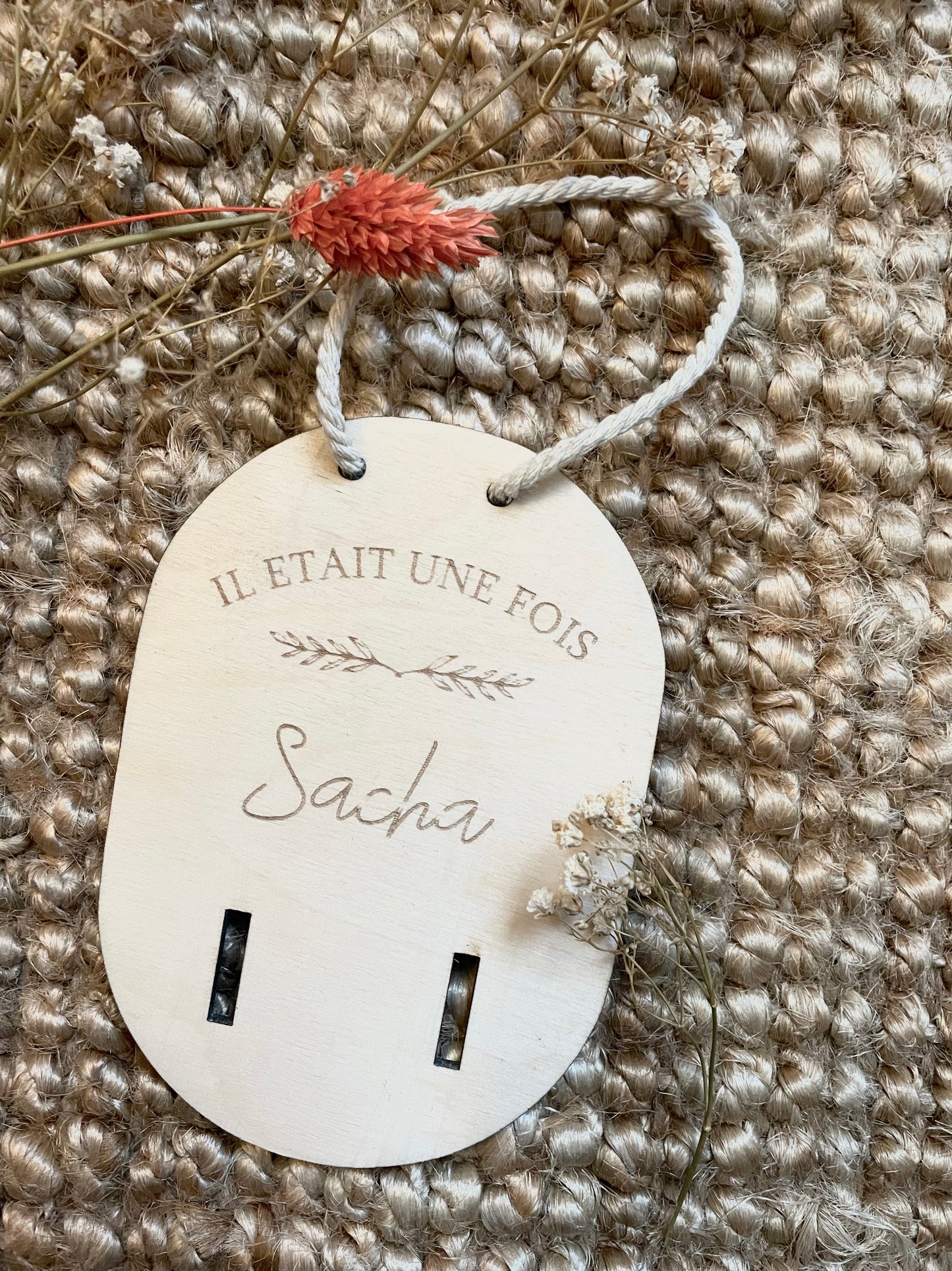 Support bracelet de naissance