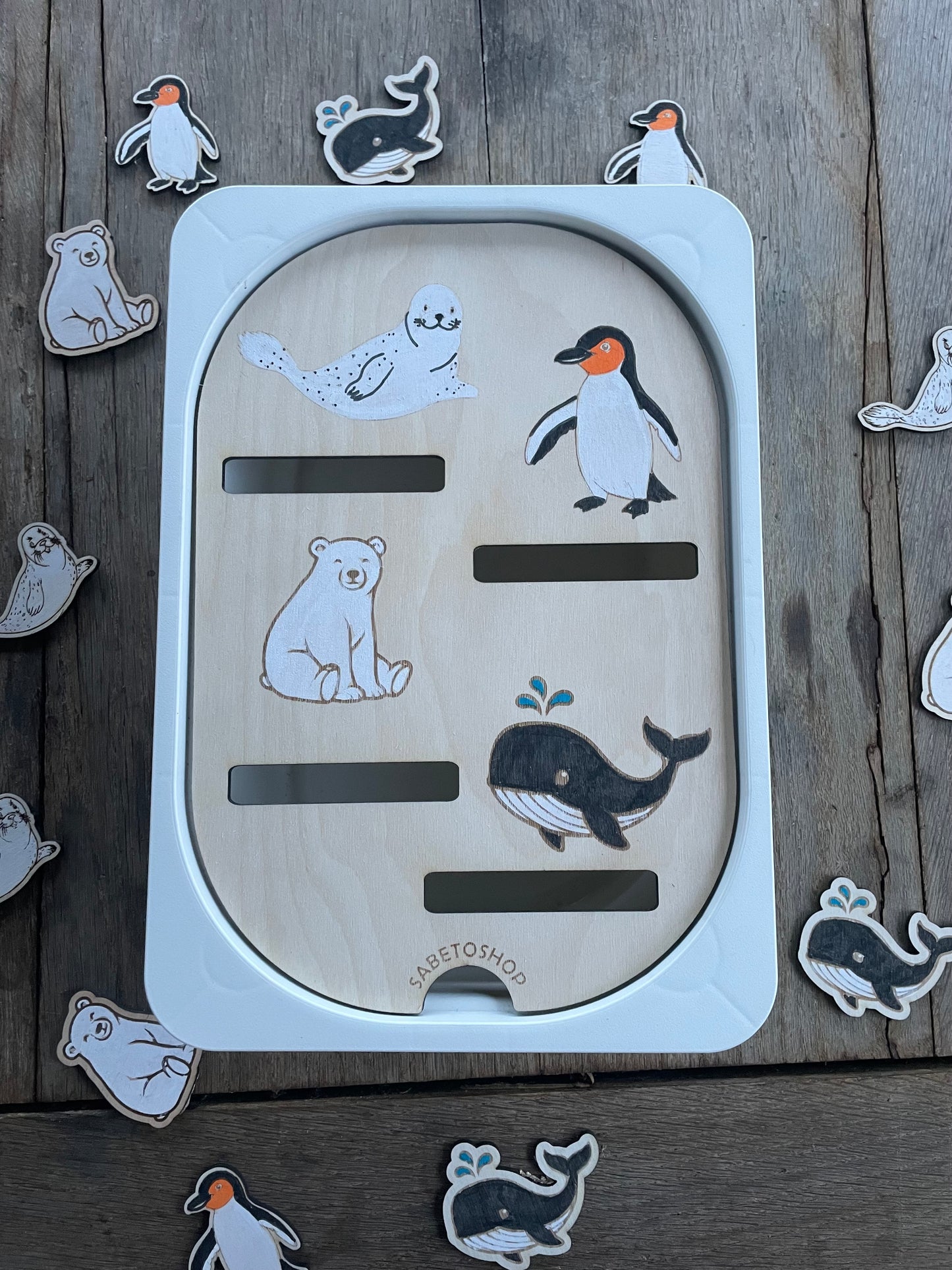 Insert les animaux polaires