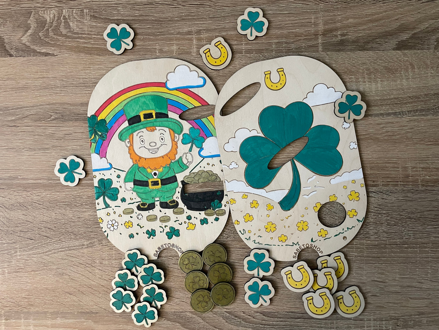 Lot d’inserts sur le thème de la Saint-Patrick