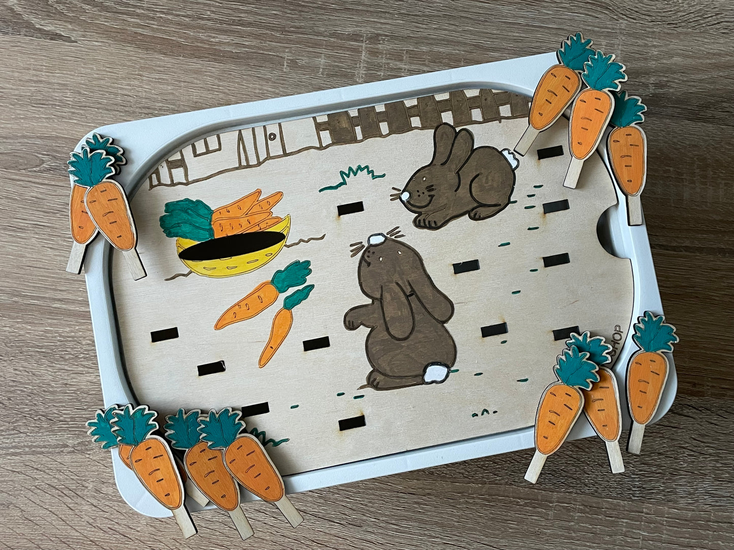 Insert récolte au jardin